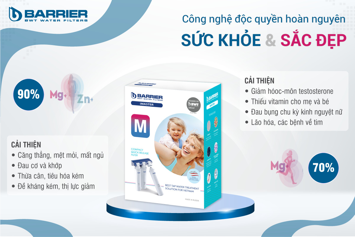 Nơi bán máy lọc nước BWT Barrier iMaster M chính hãng giá rẻ tốt nhất