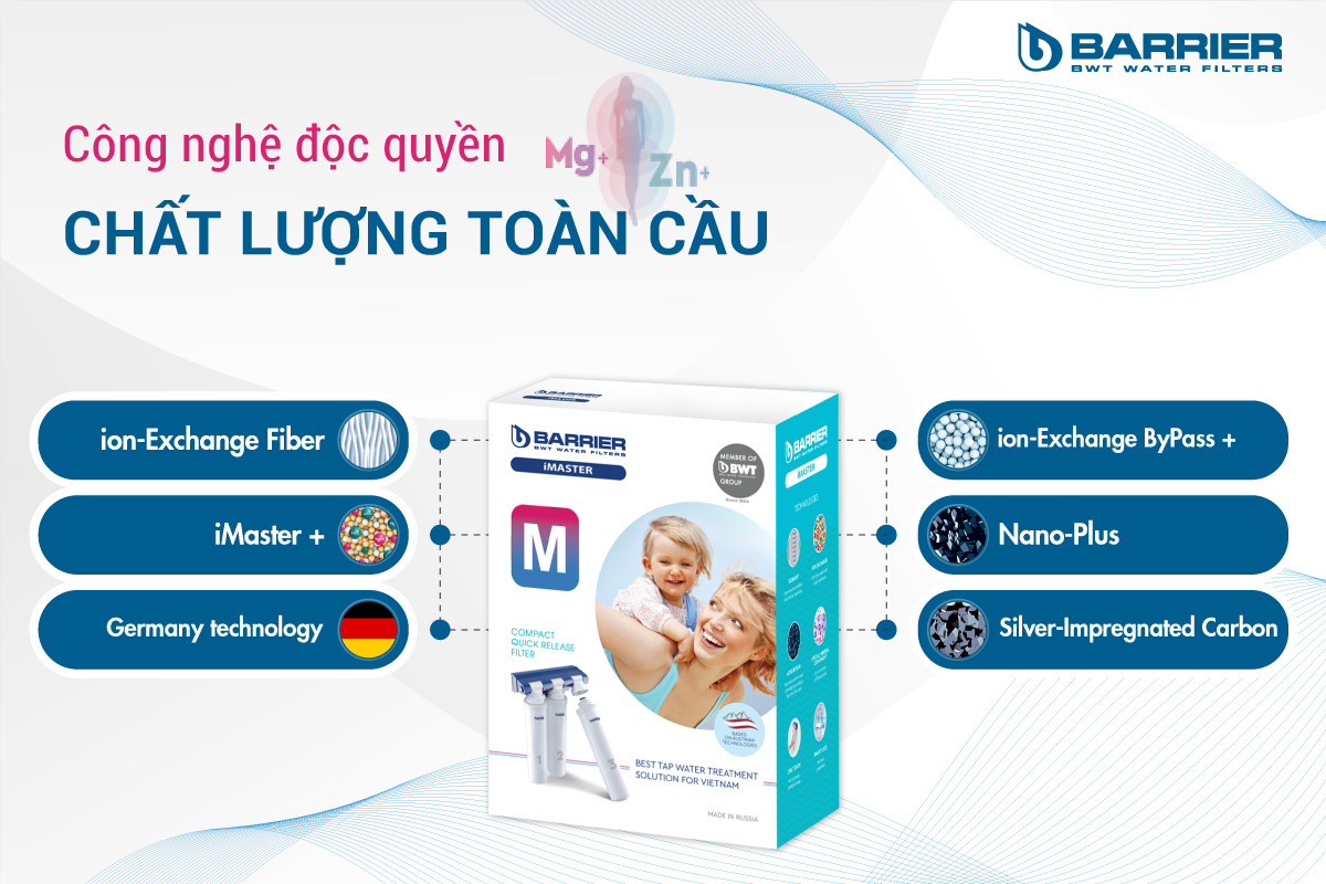 Mua máy lọc nước BWT Barrier iMaster M ở đâu tốt nhất?